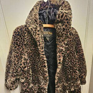 High-end Children's Winter Faux Fur Coat __ Made in Canada __ NEW